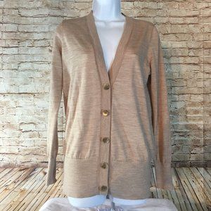 LOFT WOMEN'S BUTTON UP CARDIGAN MEDIUM